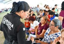 Mantiene SSPT proximidad ciudadana en brigada “Transformando Familias”