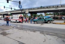 Accidente vial deja lesionados y daños en carretera Río Bravo-Reynosa