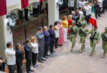 Alcalde Carlos Peña Ortiz participó en develación de placa de Reynosa
