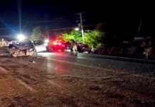 Aparatoso accidente en la Ribereña deja una persona muerta y una lesionada