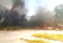 Bomberos siguen acudiendo a sofocar incendios en pastizales