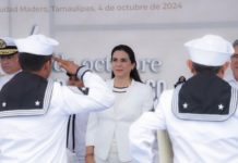Reconoce Mónica Villarreal Histórica Labor de la Armada de México