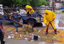 Activó Carlos Peña Ortiz operativo para liberar pluviales de Reynosa