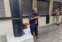 Sobrevive al desplome de la fachada de antiguo hotel en Tampico