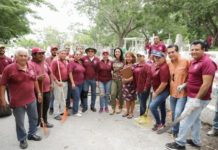 Encabeza Mónica Villarreal Jornada de Limpieza en el Panteon Municipal