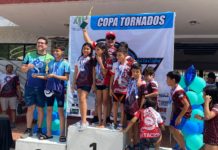 Felicita Alcalde Carlos Peña Ortiz al equipo Dragones por su destacada actuación