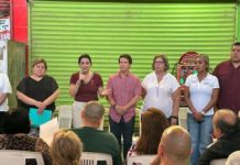 Responde Mónica Villarreal Compromiso con Locatarios del Mercado del Norte