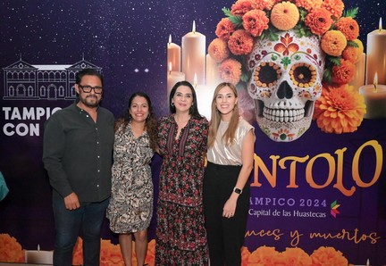 Da a Conocer Mónica Villarreal Festejos del “Xantolo 2024 Entre Luces y Muertos”