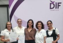 Presidenta del DIF Tampico Entrega Nombramientos a Equipo de Colaboradoras