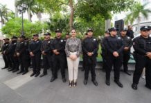 Garantiza Mónica Villarreal Seguridad en el Municipio