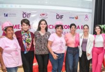 DIF Tampico y Comité de Damas CMIC se Unen Contra el Cáncer de Mama