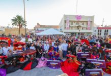 Celebran más de Mil reynosenses colorido Concurso de Catrinas 2024 con el Alcalde Carlos Peña Ortiz