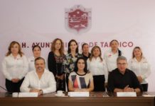 Anuncia Mónica Villarreal Instalación de “Puntos Rosa” para Atender Casos de Violencia Doméstica