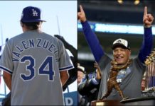 El “Toro” Valenzuela, la inspiración de los Dodgers que los llevó a ganar la Serie Mundial