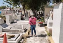 Aplican limpieza a Panteones Municipales