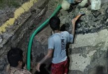 Restauró COMAPA línea de conducción de agua en Parque Colonial