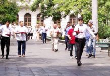 Realizan la tradicional carrera de Meseros en Tampico