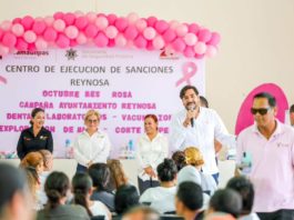 Atendió Gobierno de Carlos Peña Ortiz a internas del CEDES Reynosa