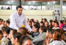 Dieron inicio al Registro de Becas el Alcalde Carlos Peña Ortiz y el Senador José Ramón Gómez Leal