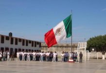 CEDES Matamoros conmemora con honores aniversario de la Revolución Mexicana