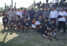 Dan premiación del Torneo de la Liga Municipal de Fútbol Infantil y Juvenil