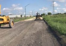 Con programa de bacheo y pavimentación, se transforman municipios fronterizos