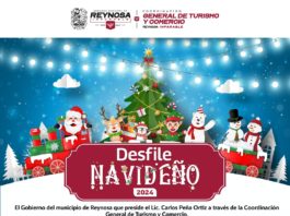 Convoca Gobierno de Reynosa a Desfile Navideño 2024