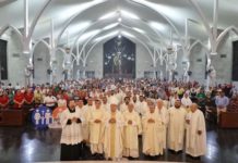 Cumple Diócesis 35 años de fundada, y lo celebran con Acción de Gracias