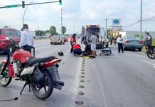 Accidente vial deja un lesionado, daños y caos en carretera a Monterrey