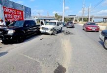 Accidente vial en al “Chicho” deja cuantiosos daños materiales en unidades
