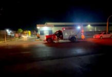 Bomberos acuden a conato de incendio de empresa maquiladora