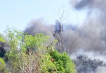 Bomberos siguen acudiendo a llamados de incendios en baldíos