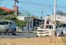 Chocan dos unidades y dejan solo daños materiales