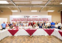 Rindieron protesta integrantes del COPLADEM ante el Alcalde Carlos Peña Ortiz