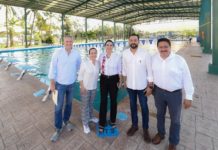 Garantiza Mónica Villarreal Óptimo Funcionamiento de Instalaciones Acuáticas en la Ciudad Deportiva