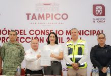 Encabeza Mónica Villarreal Instalación del Comité Municipal de Protección Civil