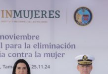 Participa Mónica Villarreal en Conmemoración del Día Internacional de la No Violencia Contra la Mujer