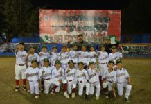 Felicita Carlos Peña Ortiz a la Selección de México de Béisbol U10