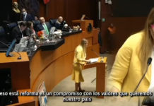 Aprobó Senado Reforma Constitucional presentada por la Legisladora Maki Ortiz
