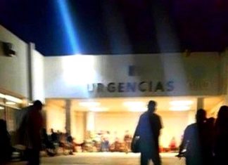 Persona sale lesionada en accidente vial y es trasladado a jun hospital