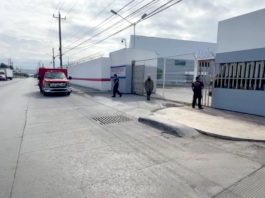 Presunta fuga de gas en la empresa maquiladora moviliza unidades de emergencia