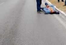 Unidad médica auxilia a persona atropellada en boulevard Hidalgo