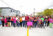 Inauguró Carlos Peña Ortíz pavimentación de 3.4 MDP en Condado del Norte