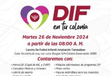 Invita DIF Reynosa a brigada en la colonia Generación 2000