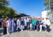 Inauguraron el Alcalde Carlos Peña Ortiz y Doctor Nestor García Prugue obras en Hospital General Reynosa