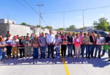Entregó Carlos Peña Ortiz pavimentación hidráulica por más de 6.5 MDP en Las Palmas