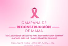 Llama DIF Reynosa a registrarse en la Campaña de Reconstrucción de Mama