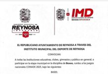 Etapa Municipal de Box en el Polideportivo Reynosa