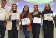 Gradúa UPV a especialistas en Diplomado de Mantenimiento de Generadores Eólicos