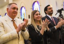 Senadora Maki Ortiz presente en ceremonia de nombramiento de iglesia de Guadalupe nuevo Concatedral